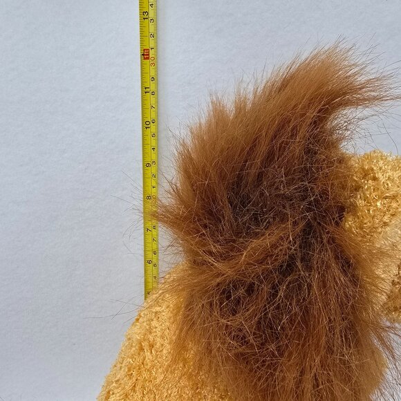 Mary Meyer Marcel Story Lion Plush 10" Snores Crinkle Feet Zipper Sticky Ears - Picture 10 of 16